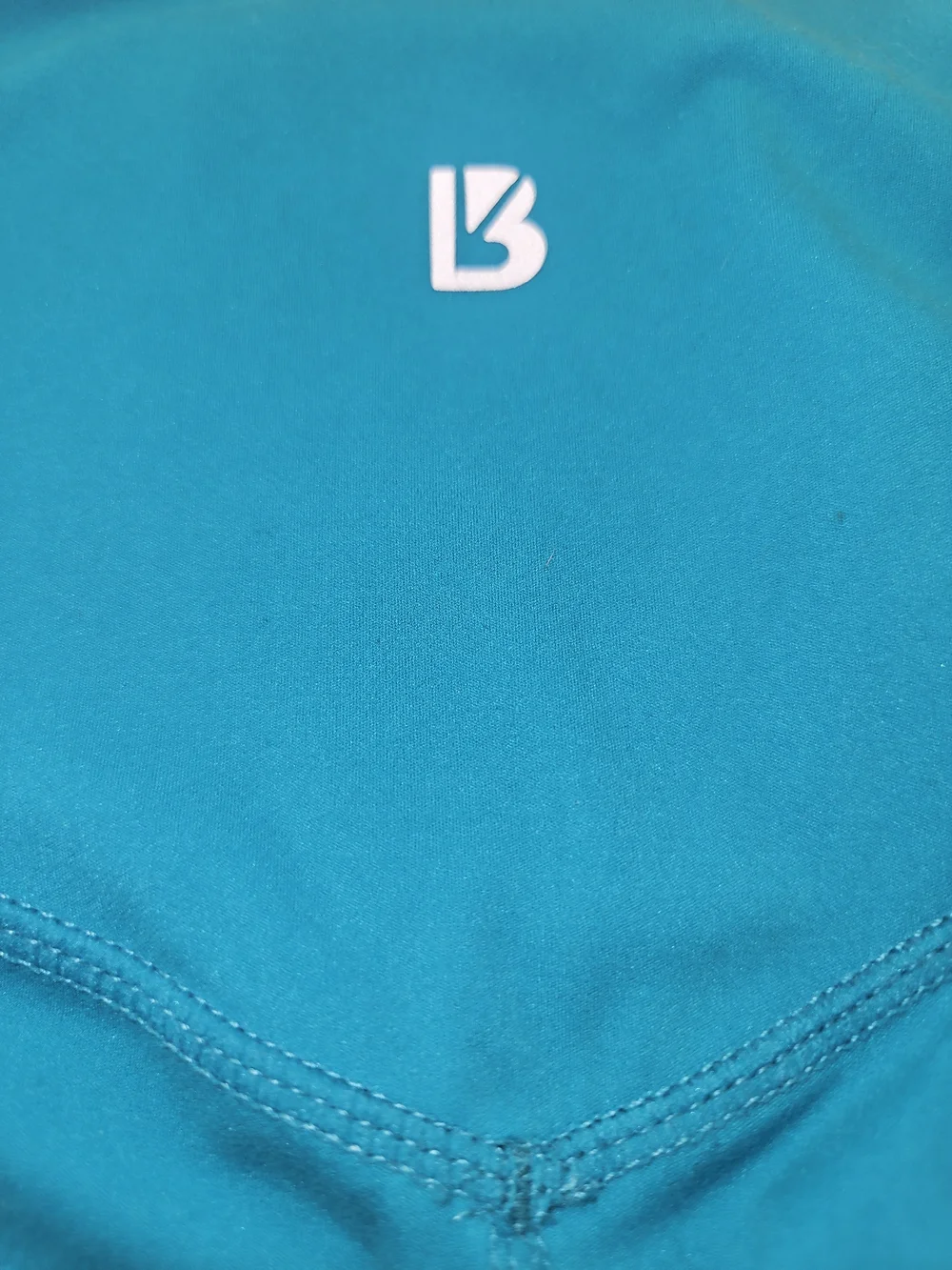 Blue Bunny Teal Active Crop Top & Leggings Set